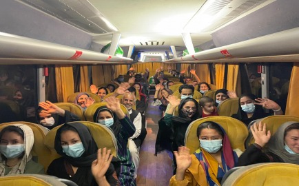 when leaving--living